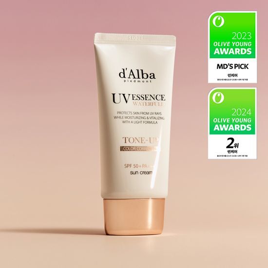 [Pink Tone Up] Dalba Pink Toneup Sunscream 50ml